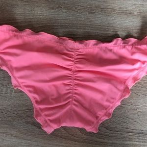 VS Ruffle Bikini Bottoms w/ Ruching